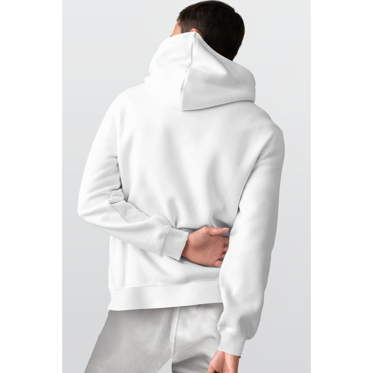 Hoodie White Pull over