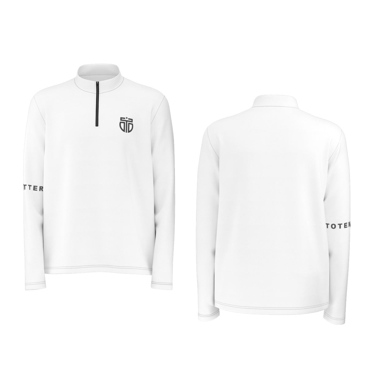 All-Over Print Men's Half Zip Pullover